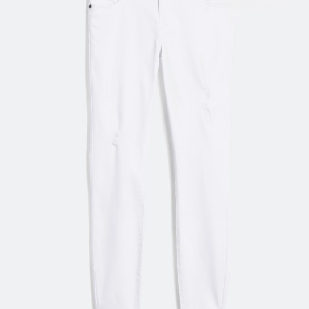 Connie Women's Crisp White Skinny Jeans